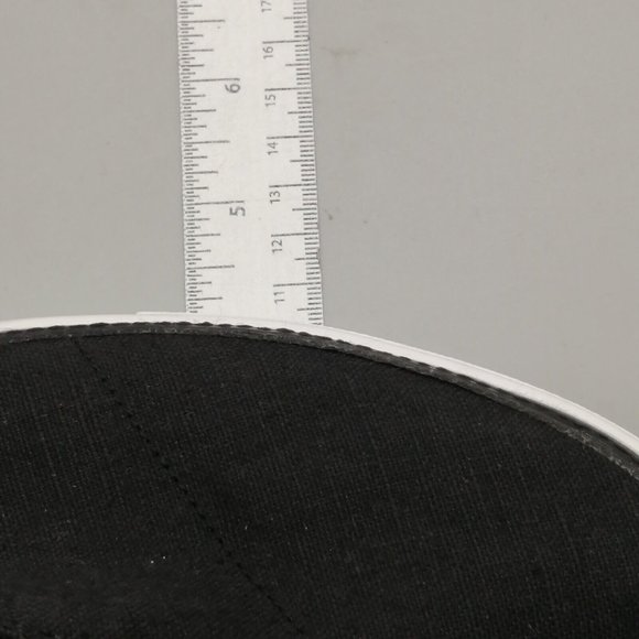 Toms Womens Sneaker Black Canvas Slip On Loafer Elastic Inset Round Toe Flat 12 - Picture 6 of 9